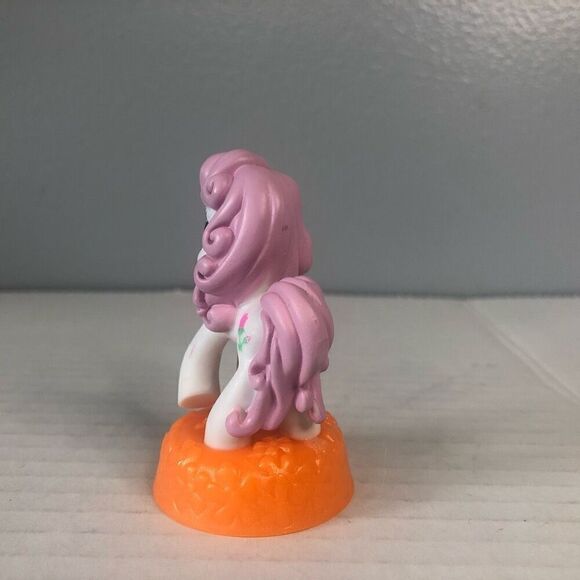 my little pony rose 2007 mcdonalds happy meal hasbro orange pink white mlp - Picture 4 of 7